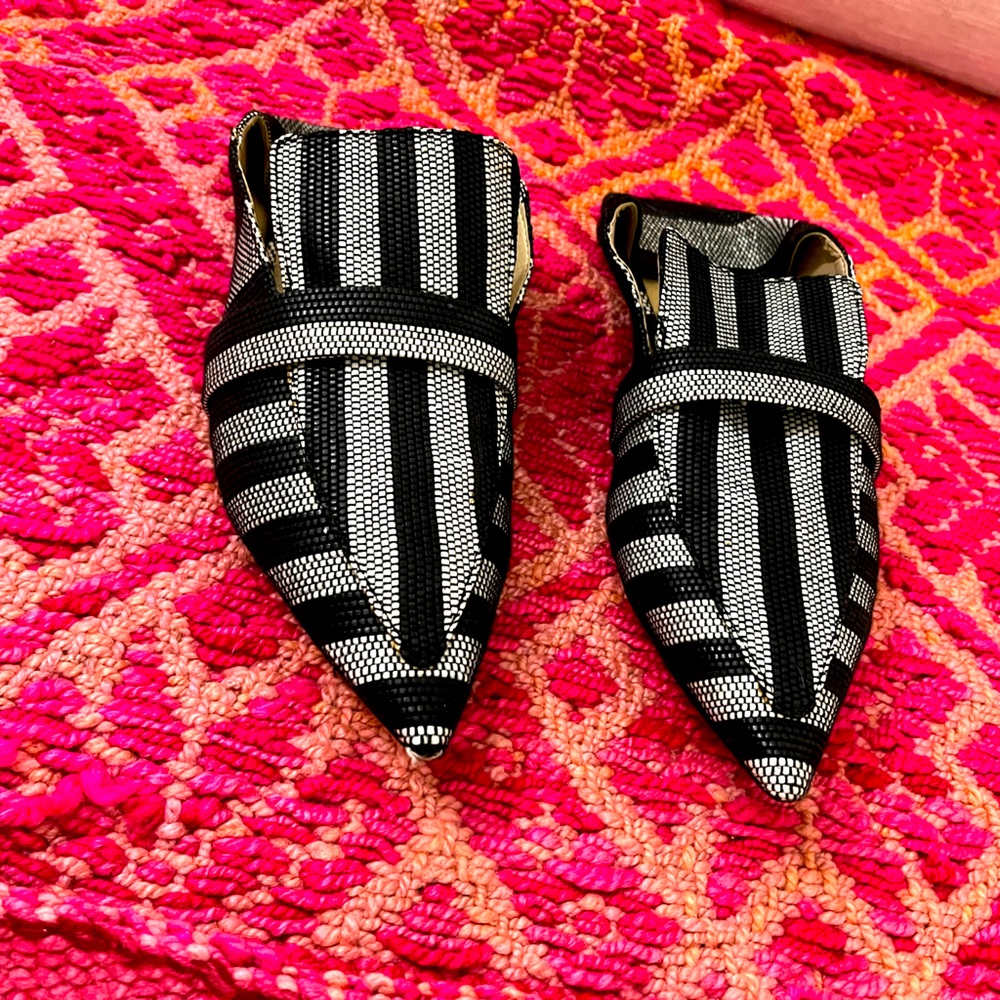 Zara pointed mules